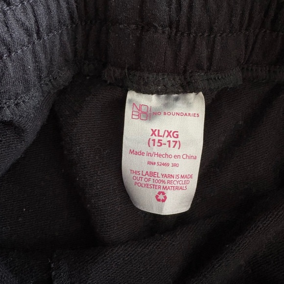 No Boundaries Camo and Black Joggers/Sweatpants ~ set of 2! - Picture 4 of 8